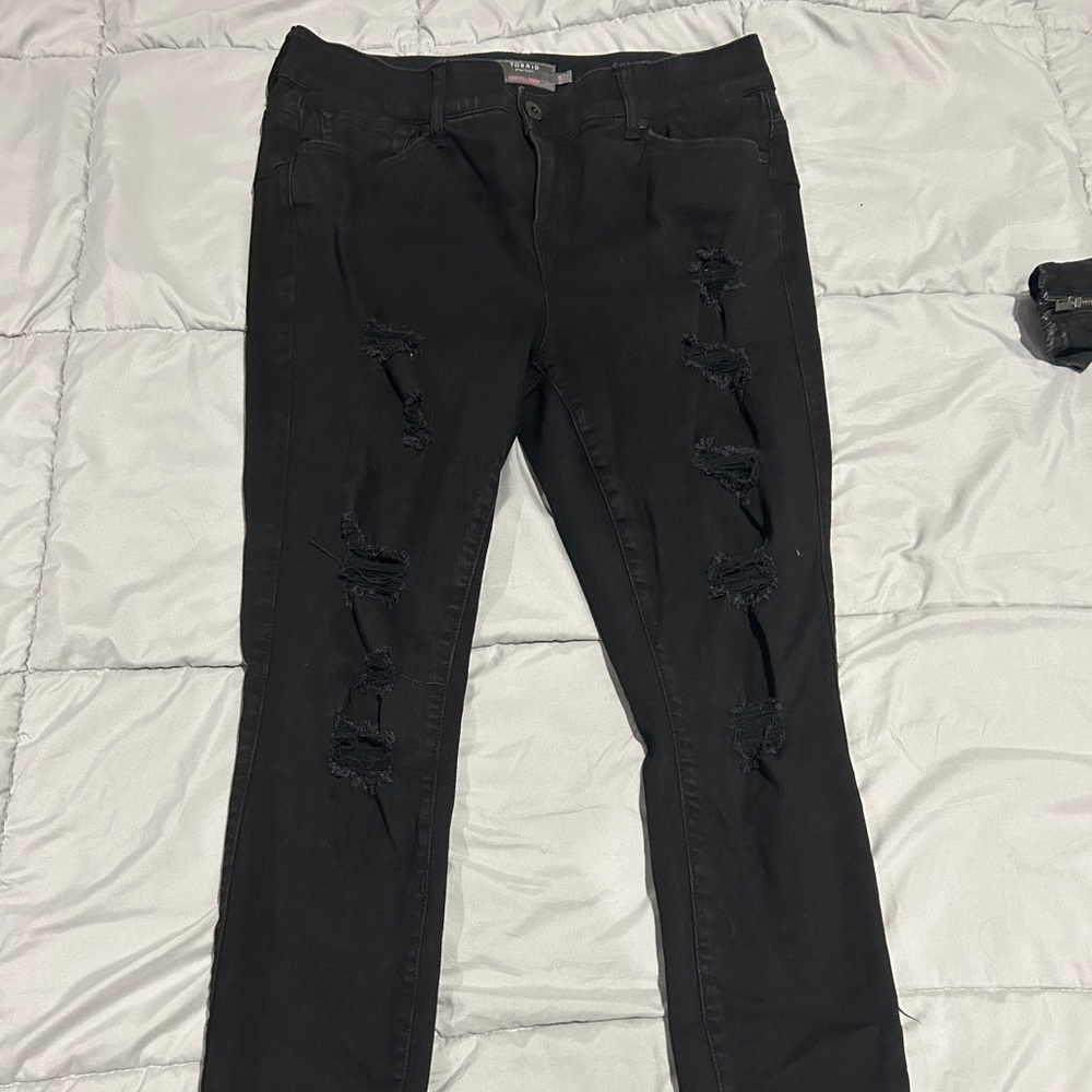 Torrid Premium Stretch Black Jeans
